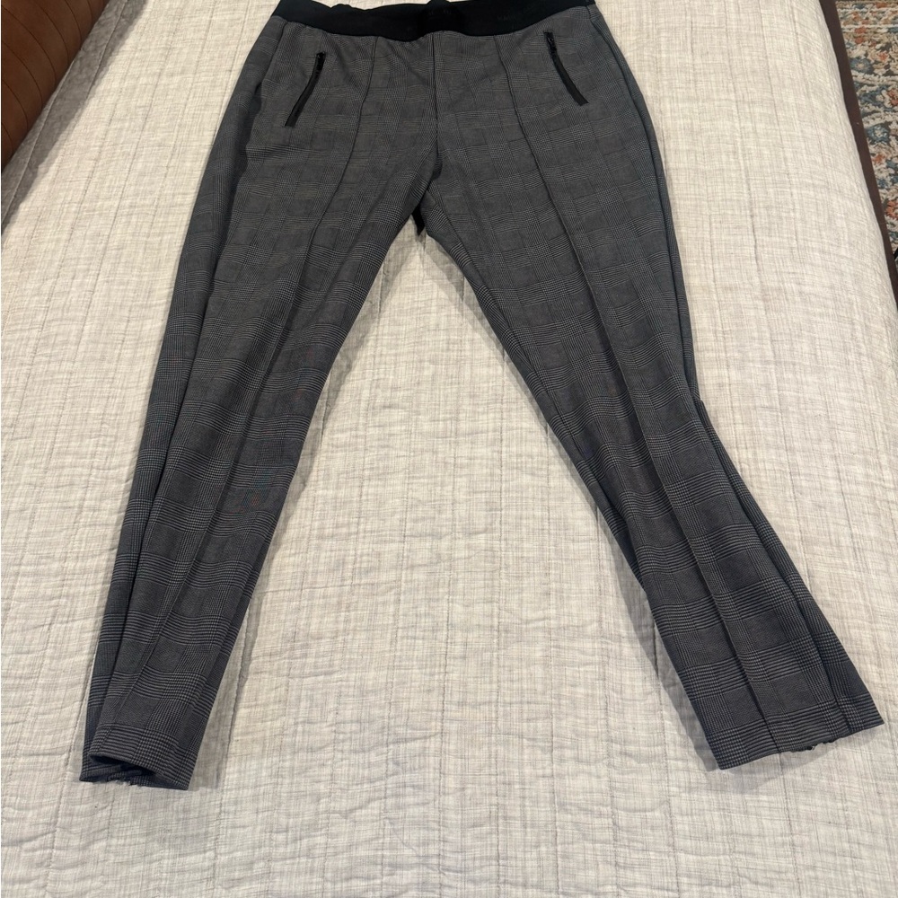 Karl Lagerfeld Gray Slim Fit Trousers